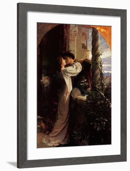 Romeo and Juliet-Frank Bernard Dicksee-Framed Art Print