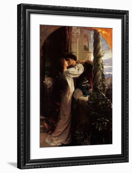 Romeo and Juliet-Frank Bernard Dicksee-Framed Art Print