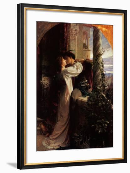 Romeo and Juliet-Frank Bernard Dicksee-Framed Art Print