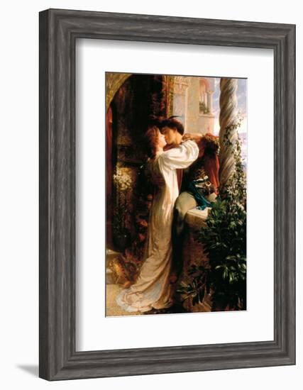 Romeo and Juliet-Frank Bernard Dicksee-Framed Premium Giclee Print