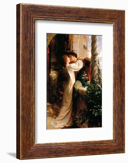 Romeo and Juliet-Frank Bernard Dicksee-Framed Premium Giclee Print