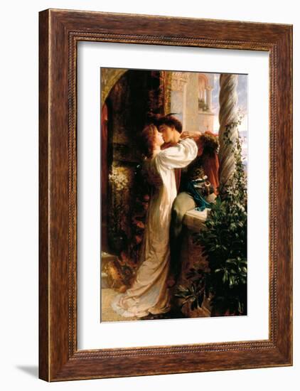 Romeo and Juliet-Frank Bernard Dicksee-Framed Premium Giclee Print