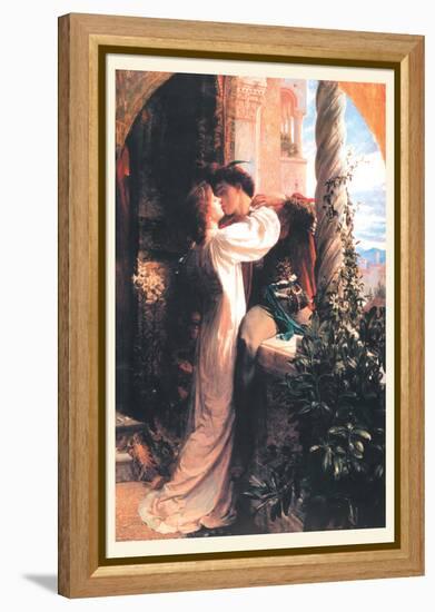 Romeo and Juliet-Frank Bernard Dicksee-Framed Stretched Canvas