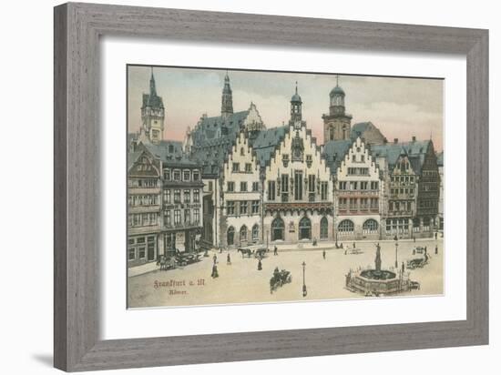 Romer, Frankfurt, Germany-null-Framed Art Print