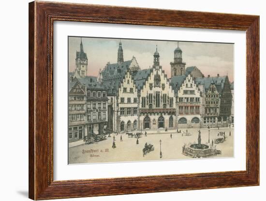 Romer, Frankfurt, Germany-null-Framed Art Print