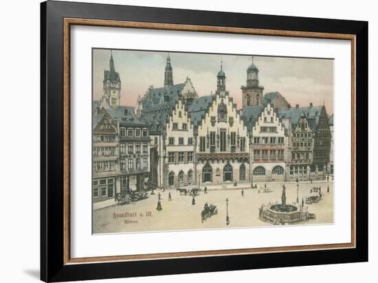 Romer, Frankfurt, Germany-null-Framed Art Print