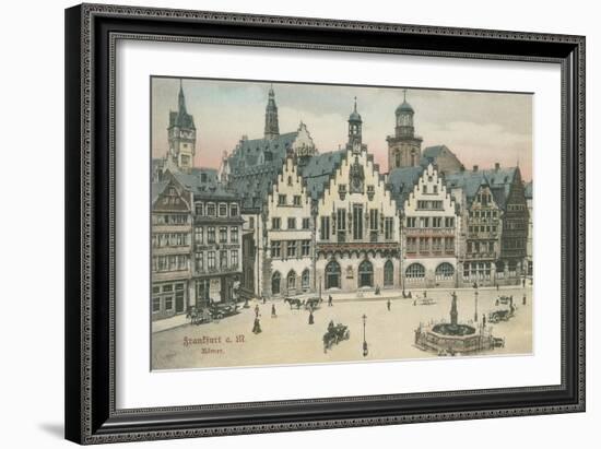 Romer, Frankfurt, Germany-null-Framed Art Print