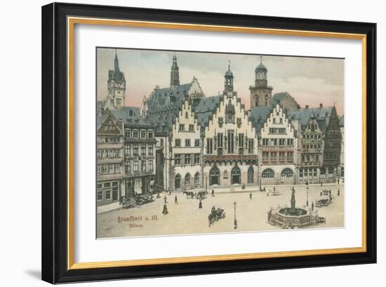 Romer, Frankfurt, Germany-null-Framed Art Print