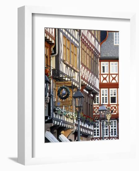 Romerplatz, Frankfurt, Germany-Peter Adams-Framed Photographic Print