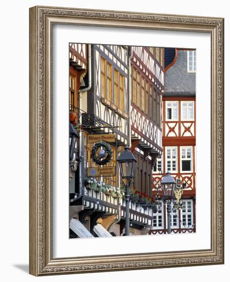 Romerplatz, Frankfurt, Germany-Peter Adams-Framed Photographic Print