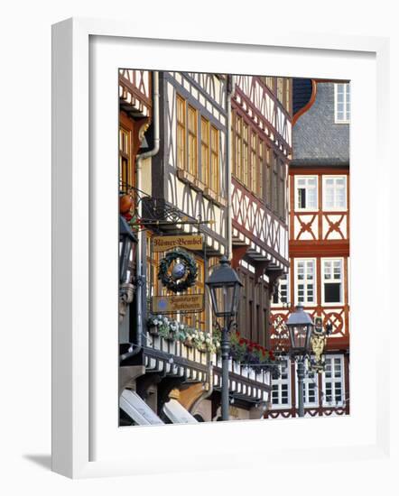 Romerplatz, Frankfurt, Germany-Peter Adams-Framed Photographic Print