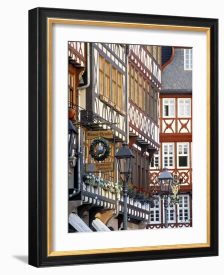 Romerplatz, Frankfurt, Germany-Peter Adams-Framed Photographic Print
