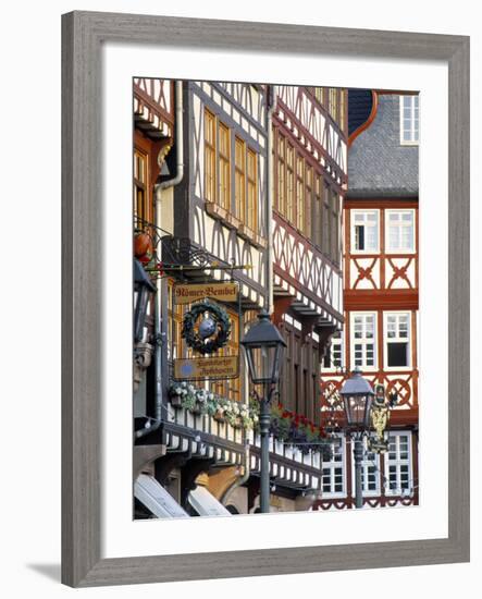 Romerplatz, Frankfurt, Germany-Peter Adams-Framed Photographic Print
