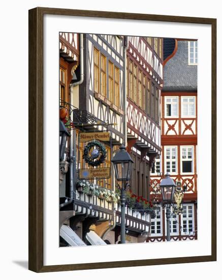 Romerplatz, Frankfurt, Germany-Peter Adams-Framed Photographic Print