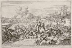 Vienna Print Cycle, Conquering Tabor Island on the Outskirts of Leopoldstadt, 1683 (Engraving)-Romeyn De Hooghe-Giclee Print