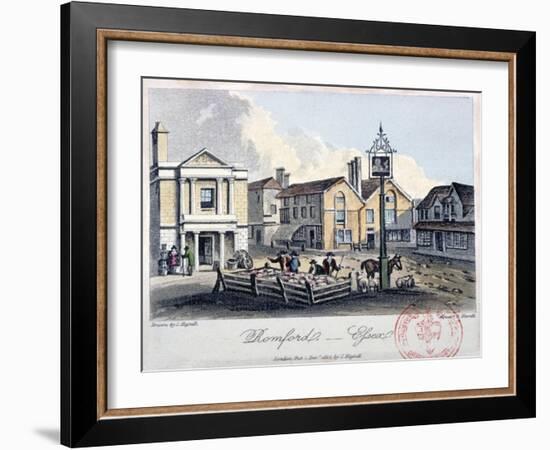 Romford, Essex, 1817-Daniel Havell-Framed Giclee Print