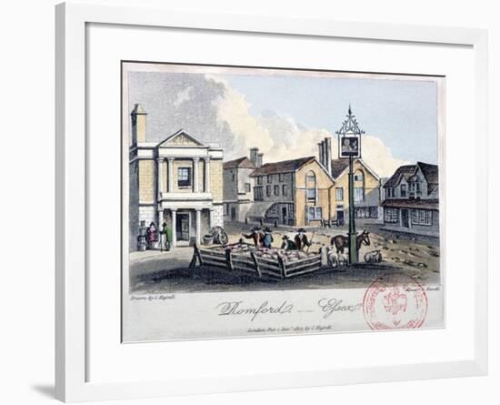 Romford, Essex, 1817-Daniel Havell-Framed Giclee Print