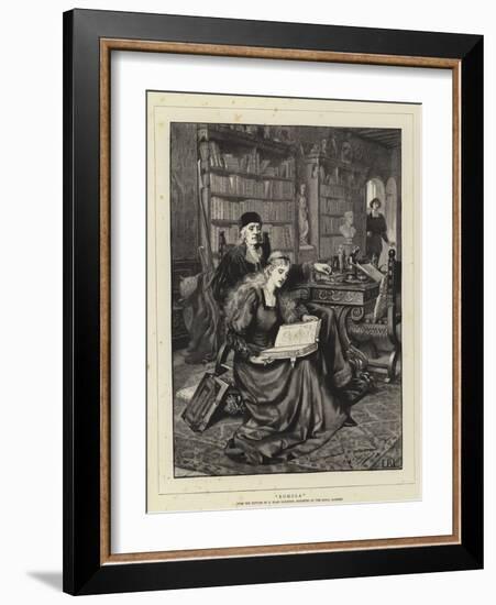 Romola-Edmund Blair Leighton-Framed Giclee Print