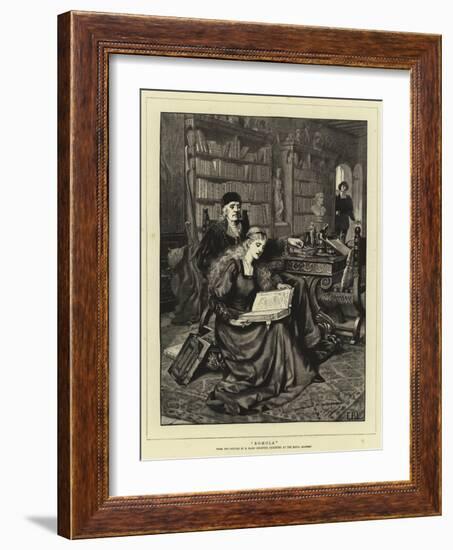 Romola-Edmund Blair Leighton-Framed Giclee Print