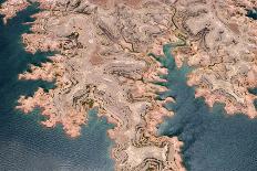 Aerial View of Lake Mead from Above, Usa, Nevada-Romrodphoto-Premier Image Canvas