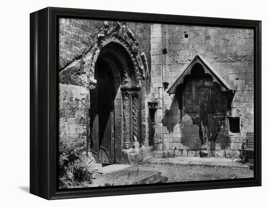 Romsey Abbey Church-Fred Musto-Framed Premier Image Canvas