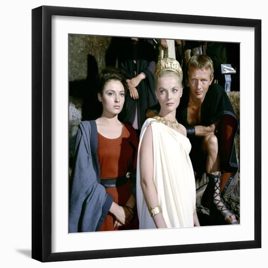 Romulus and Remus DUEL OF THE TITANS (aka ROMOLO E REMO) by Sergio Corbucci with Virna Lisi and Jac-null-Framed Photo