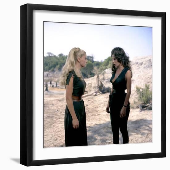 Romulus and Remus DUEL OF THE TITANS (aka ROMOLO E REMO) by Sergio Corbucci with Virna Lisi and Orn-null-Framed Photo