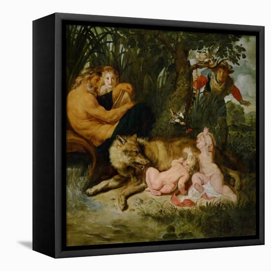 Romulus and Remus-Peter Paul Rubens-Framed Premier Image Canvas