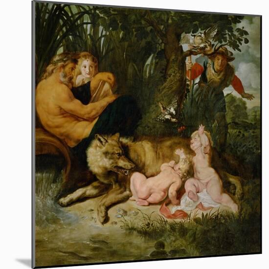 Romulus and Remus-Peter Paul Rubens-Mounted Giclee Print
