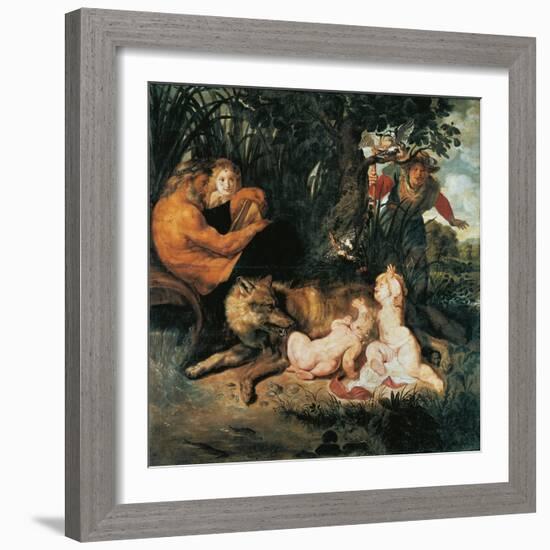 Romulus and Remus-Peter Paul Rubens-Framed Giclee Print