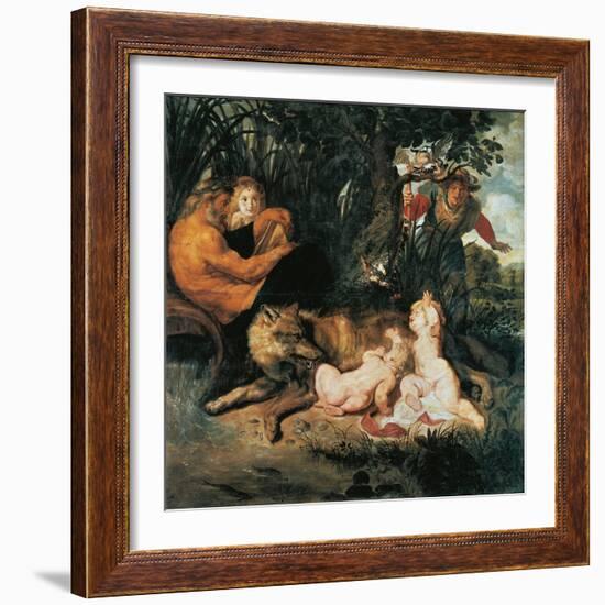 Romulus and Remus-Peter Paul Rubens-Framed Giclee Print