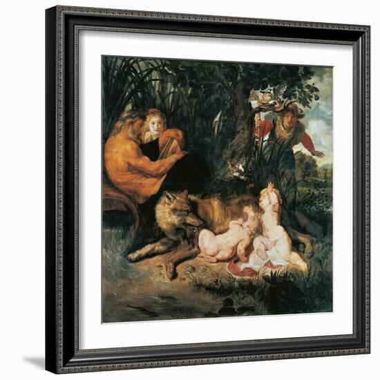 Romulus and Remus-Peter Paul Rubens-Framed Giclee Print