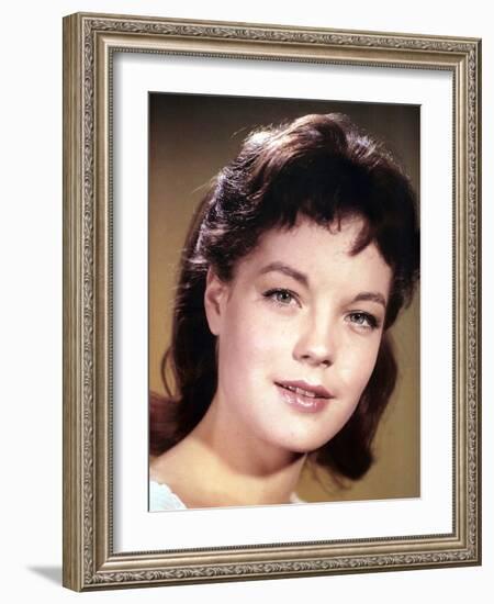 Romy Schneider, 1950s-null-Framed Photo