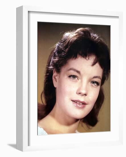 Romy Schneider, 1950s-null-Framed Photo