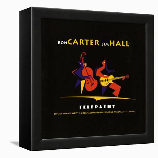 Ron Carter and Jim Hall, Telepathy-null-Framed Stretched Canvas