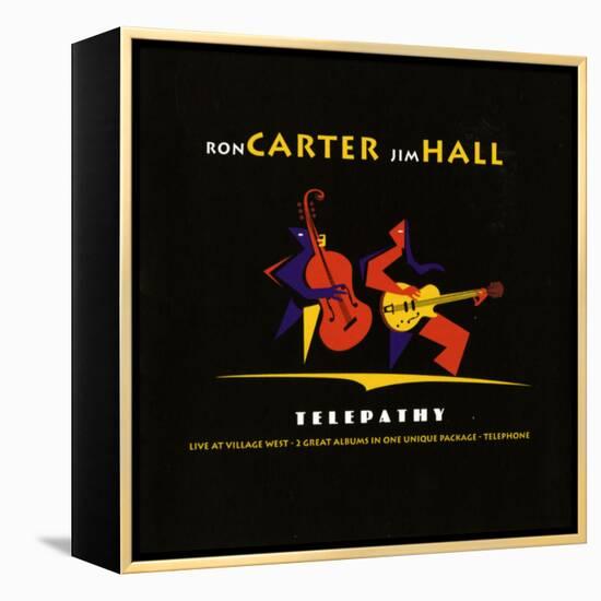 Ron Carter and Jim Hall, Telepathy-null-Framed Stretched Canvas