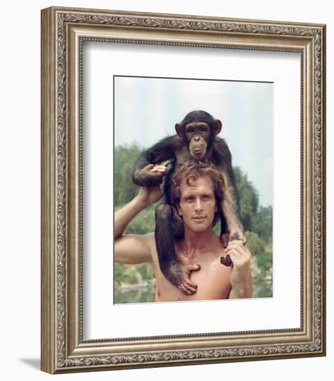 Ron Ely - Tarzan-null-Framed Photo