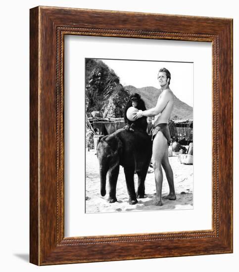 Ron Ely - Tarzan-null-Framed Photo