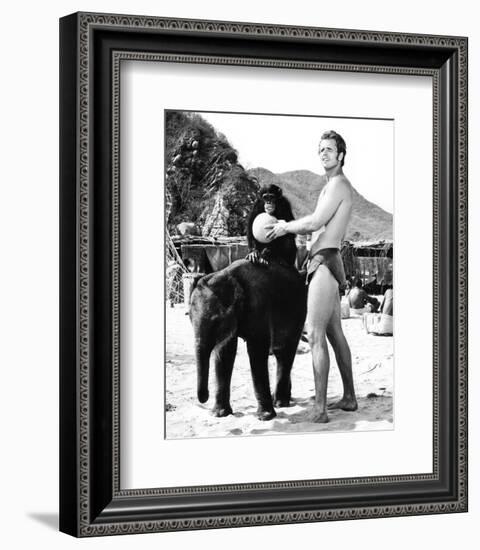 Ron Ely - Tarzan-null-Framed Photo