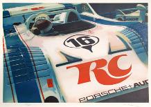 Porsche-Ron Kleemann-Framed Limited Edition