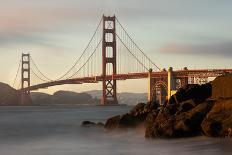 Golden Gate Bridge-Ron Langager-Framed Premier Image Canvas