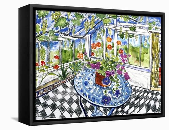 Ron Ranson's Conservatory-Sir Roy Calne-Framed Premier Image Canvas