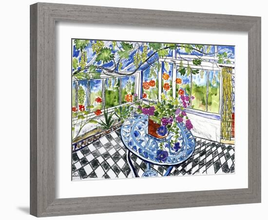 Ron Ranson's Conservatory-Sir Roy Calne-Framed Giclee Print