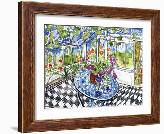 Ron Ranson's Conservatory-Sir Roy Calne-Framed Giclee Print