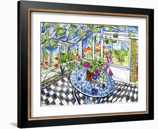 Ron Ranson's Conservatory-Sir Roy Calne-Framed Giclee Print