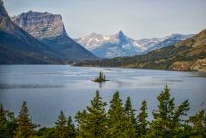 Montana, Glacier NP, Wild Goose Island Seen from Going-To-The-Sun Road-Rona Schwarz-Photographic Print