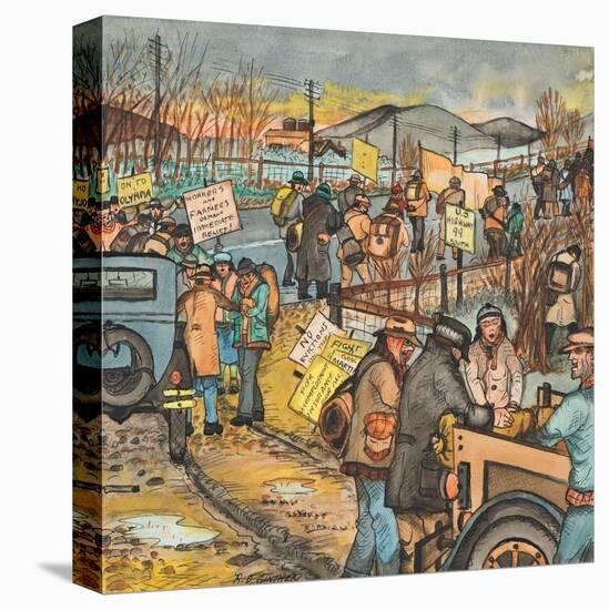 Stretched Canvas Print, , large