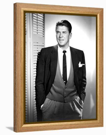 Ronald Reagan in the 1950s-null-Framed Stretched Canvas