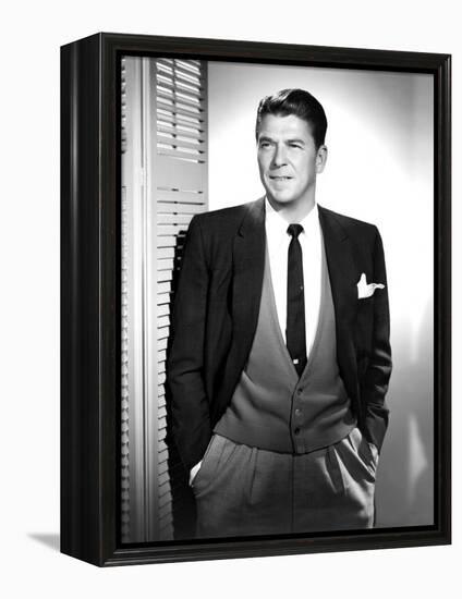 Ronald Reagan in the 1950s-null-Framed Stretched Canvas