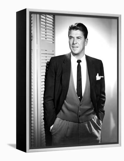 Ronald Reagan in the 1950s-null-Framed Stretched Canvas